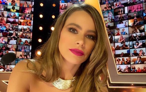 Imagen de Sofía Vergara como jurado en el programa America’s Got Talent. FOTO Instagram