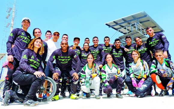 Exitosa presentación de Antioquia en válidas de BMX previo al Panamericano en el que serán locales. FOTO Cortesía jairo garcía