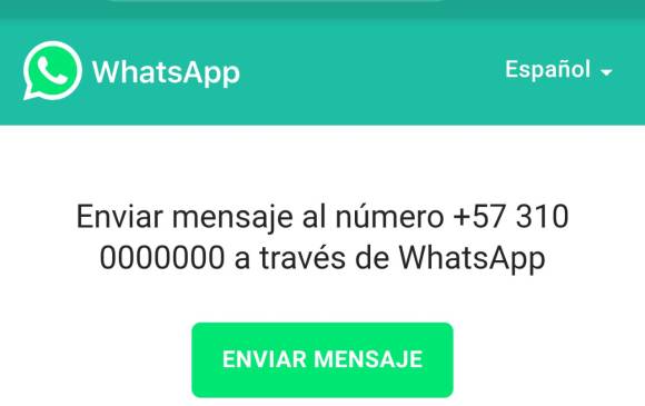 Escriba Por Whatsapp Sin Agregar El Contacto