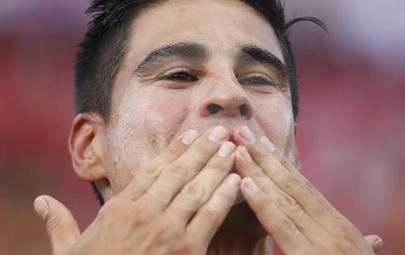 Mao Molina tiene contrato con el Medellín hasta el 31 de diciembre. El próximo año quiere estudiar y prepararse. Dice que sería bueno participar en los proyectos del club. FOTO Manuel Saldarriaga