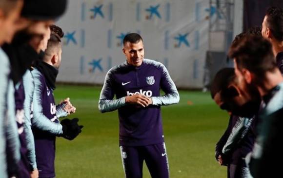 Con su llegada al Barcelona, el zaguero espera tener figuración para regresar a la Selección Colombia. FOTO FC BARCELONA