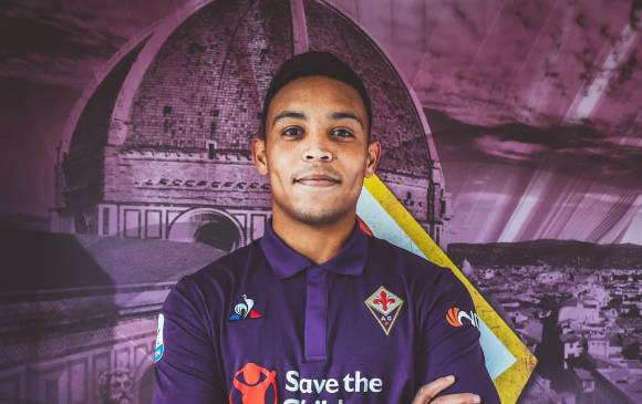 Luis Fernando Muriel llegó al fútbol europeo en 2011 cuando Udinese compró su pase al Deportivo Cali. FOTO Cortesía Fiorentina