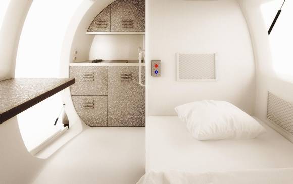 Una casa en forma de huevo conocida como la ecocápsula está revolucionando la forma de vivir pues permite pasar los días en cualquier lugar del mundo. FOTO Nice Architects