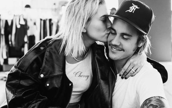 Hailey Baldwin y Justin Bieber. FOTO: @justinbieber