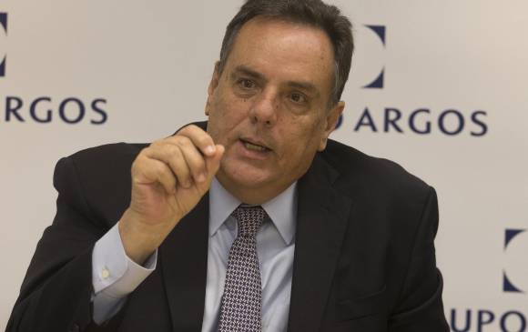Jorge Mario Velásquez es el presidente de Grupo Argos desde abril de 2016. FOTO Donaldo Zuluaga