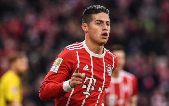 El colombiano James Rodríguez se medirá a su exequipo, con el que disputó las últimas tres semifinales de Champions. FOTO EFE