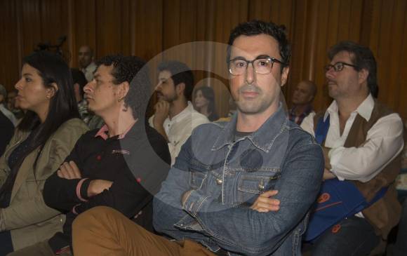 David fue el ganador del premio Nacional de Novela y Cuento este año. Retrata una época de la ciudad. FOTO Manuel Saldarriaga.