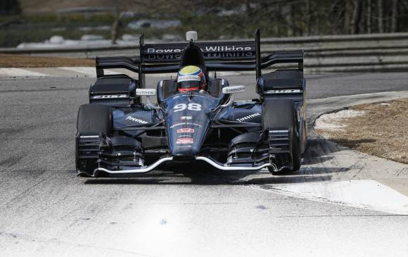 Este es el auto que montará Gabby Chaves en su debut en la Indycar. FOTO cortesía Chris Owens