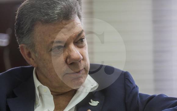 El presidente no oculta su desencanto por los resultados de favorabilidad de las encuestas, en Antioquia. Resalta su inversión histórica en la región. FOTO esteban vanegas