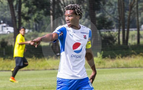 Didier Moreno, volante del Medellín. Esta vez la concentración deberá ser total para contrarrestar al rival. fOTO Jaime Pérez
