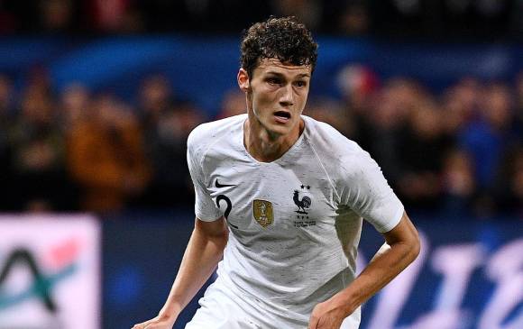 Pavard jugó seis de los siete partidos de Francia en el Mundial de Rusia. FOTO AFP