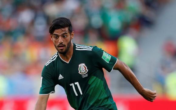 Carlos Vela, delantero mexicano. FOTO REUTERS Carlos Vela, delantero mexicano. FOTO REUTERS