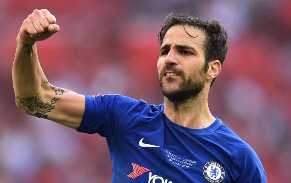 En Inglaterra, Fábregas jugó con Arsenal y Chelsea. FOTO AFP