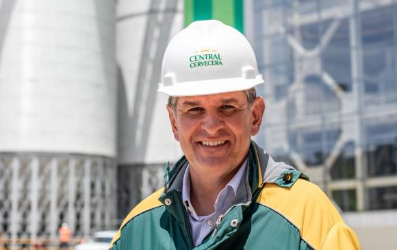 Mauricio Medina Yepes es paisa y es el actual presidente de la Central Cervecera, megaproyecto ubicado en 52,2 hectáreas del municipio de Sesquilé, Cundinamarca. FOTO Cortesía