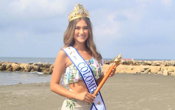 María Fernanda Aristizábal es la actual Señorita Colombia, elegida por el Concurso Nacional de Belleza. FOTO Colprensa