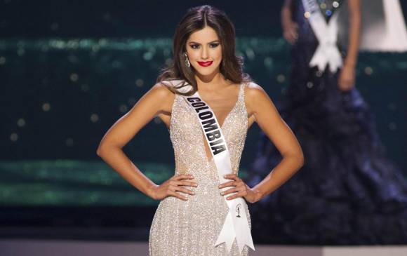 La señorita Colombia, Paulina Vega. FOTO REUTERS