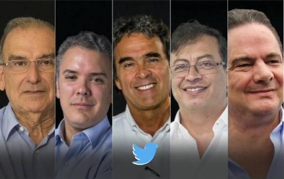 Candidatos presidenciales.