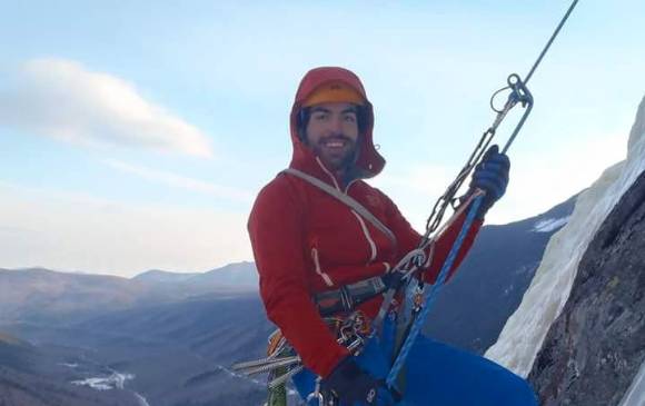 Miguel Ángel Camelo, uno de los colombianos que se encuentran en Nepal. FOTO CORTESÍA