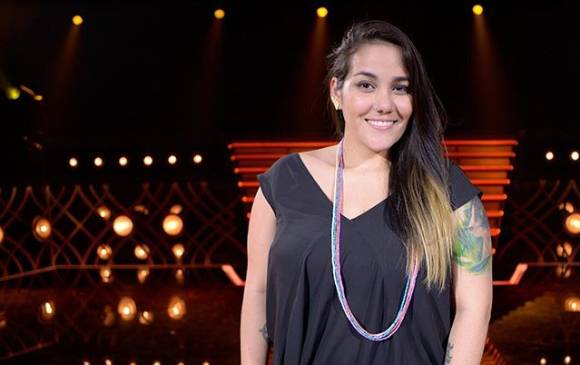 Daniela Posada fue la única paisa en esta competencia de canto. FOTO Cortesía Talento FOX