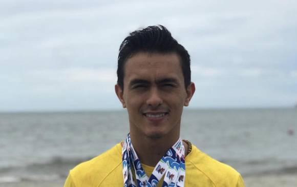 Jossimar Calvo confirmó en Bolivarianos que es el mejor gimnasta de la región. FOTO tomada de twitter