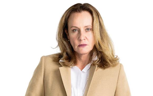 La actriz y directora ahora aparece en La ley del corazón, interpretando a una abogada. De este personaje le interesa visibilizar el tema de la violencia intrafamiliar. FOTO cortesía