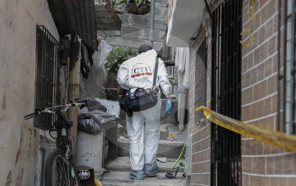 Doble homicidio en Belén La Zafra. FOTO ROBINSON SÁENZ