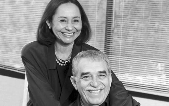 Mercedes Barcha y Gabriel García Márquez. FOTO BANREPÚBLICA