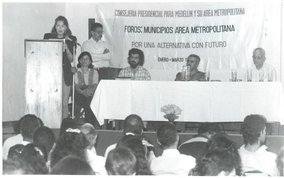 La importancia de la Consejería Presidencial para Medellín, próxima a cumplir 30 años, será uno de los temas. FOTO el colombiano