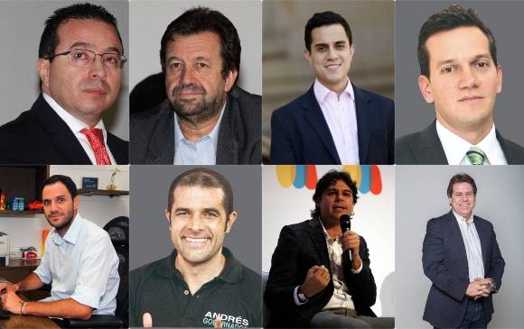 Carlos Mario Estrada - Jesús Aníbal Echeverri - Federico Hoyos - Alfredo Ramos Maya - Juan David Valderrama - Andrés Guerra Hoyos - Santiago Londoño - Eugenio Prieto