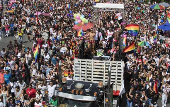 Desfile Gay de Medellín, 2017. Foto: Robinson Sáenz Vargas