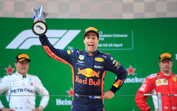 Red Bull logró su primera victoria de la temporada. FOTO REUTERS