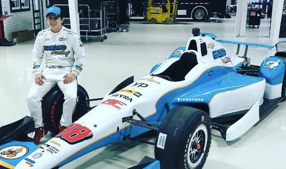 Gabby Chaves, piloto colombiano. FOTO cortesía Harding