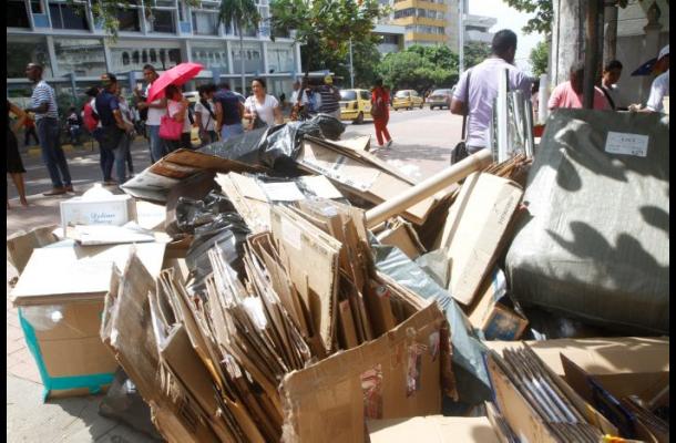 93 recicladores de Colombia fueron reconocidos como gestores ambientales por el Ministerio de Ambiente. FOTO COLPRENSA