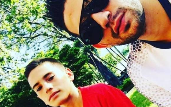 Jorge Andrés Agudelo Duque, joven de 17 años hermano del futbolista Jonathan Agudelo, delantero del Cúcuta Deportivo, asesinado el pasado lunes. FOTO CORTESÍA GUARDIANES ANTIOQUIA