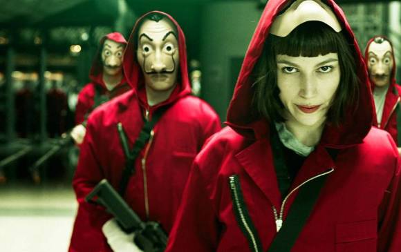 La casa de papel. Foto: Cortesía serie