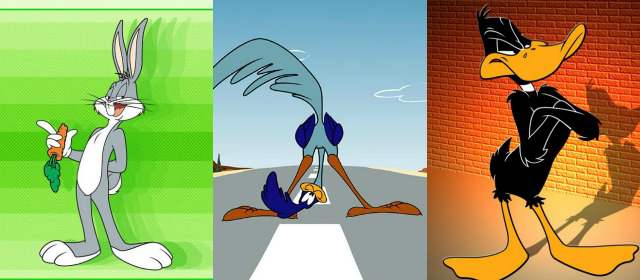 Bugs Bunny, Correcaminos y el Pato Lucas entran en el museo en Nueva York Bugs Bunny, Correcaminos y el Pato Lucas entran en el museo en Nueva York
