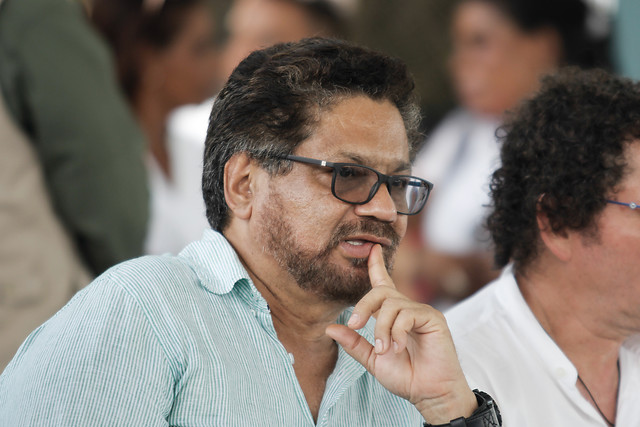 El jefe negociador de las Farc, alias “Iván Márquez”. FOTO Archivo Colprensa