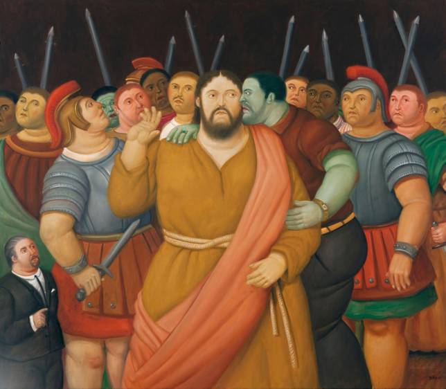 Via Giovanni Botero 61 Roma El Viacrucis de Botero hace una estación de tres meses en Roma