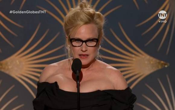 Patricia Arquette ganó el premio a Mejor actriz de miniserie. FOTO Cortesía TNT Patricia Arquette ganó el premio a Mejor actriz de miniserie. FOTO Cortesía TNT