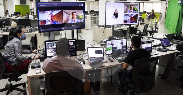 EL COLOMBIANO propicia con estos foros, un análisis profundo con voces expertas sobre hechos de interés ciudadano, en este caso, la actual coyuntura corporativa de EPM. FOTO Camilo suárez