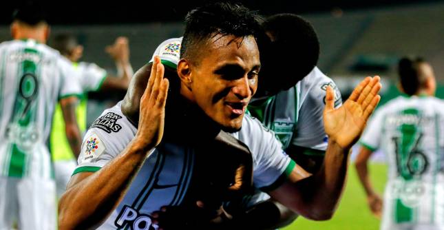 Brayan Rovira de Nacional, hombre importante para enfrentar la llave ante el River de Uruguay. FOTO DIMAYOR