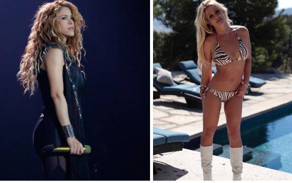 Shakira está de gira presentando El Dorado World Tour. FOTO: @shakira y @britneyspears