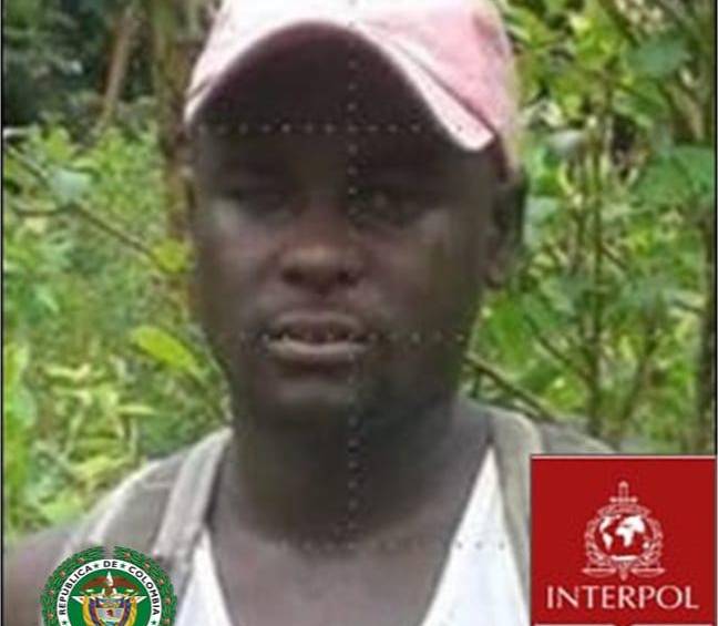 Sobre el explosivista Tomás Solís, alias ‘Guadaña’ pesaba circular roja de Interpol. FOTO Colprensa.