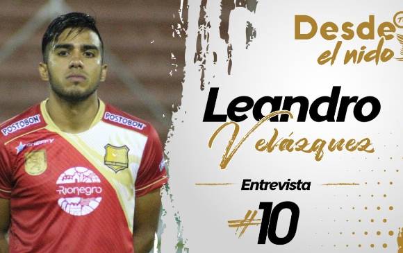 Leandro Velásquez, primer gol de Rionegro en la temporada. FOTO archivo