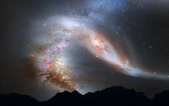 Las estrellas, el nuevo horizonte humano. Foto: Cortesía