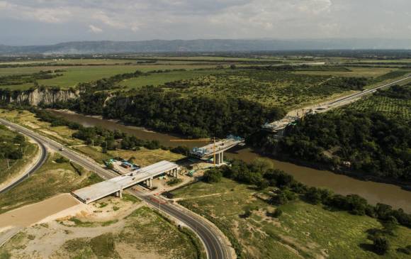 Construcción de las Autopistas de Cuarta Generación (4G) en el país. FOTO: Colprensa