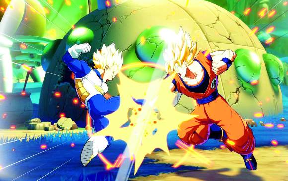 Dragon Ball FighterZ se publicará para PlayStation 4, Xbox One y PC en febrero de 2018. No hay fecha exacta. FOTO NAMCO bandai