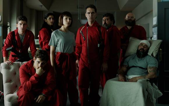 Desde hoy Netflix tiene disponibles los nuevos y últimos episodios de la serie española La Casa de Papel. FOTO Cortesía Netflix