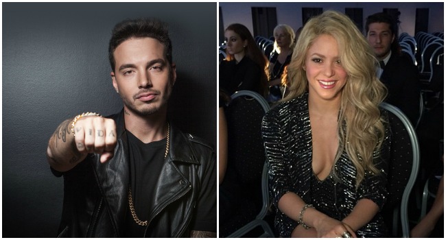 J Balvin y Shakira están nominados a los iHeartRadio este año. FOTOS Cortesía