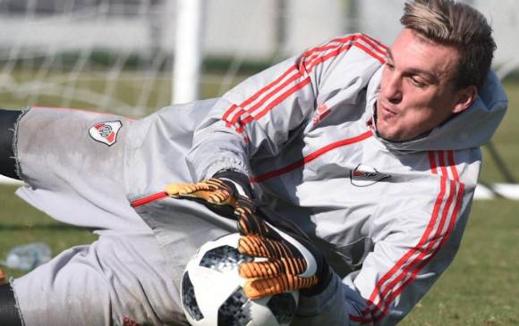 El arquero Franco Armani no apareció en el listado que entregó el entrenador Jorge Sampaoli. FOTO CORTESÍA RIVER PLATE